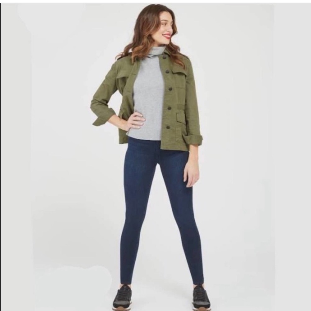 • Spanx • Women’s Jeanish Leggings Dark blue Style 20146R Small